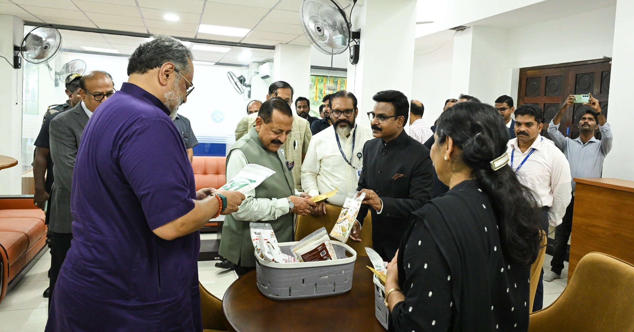 Hon’ble Union Minister Dr. Jitendra Singh inaugurated the Golden Jubilee Innovation Center building at CSIR-NIIST