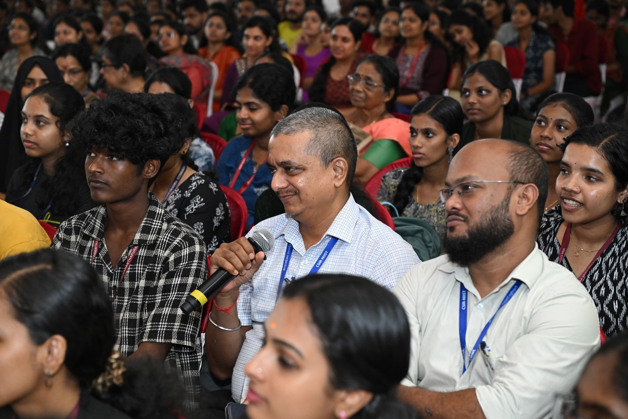 CSIR-NIIST was honoured to host Dr. K. Vasuki, IAS, Secretary, General Education Department, Government of Kerala, who delivered an inspiring Golden Jubilee Lecture on the theme “Purpose of Life” during the Grand Finale of the event