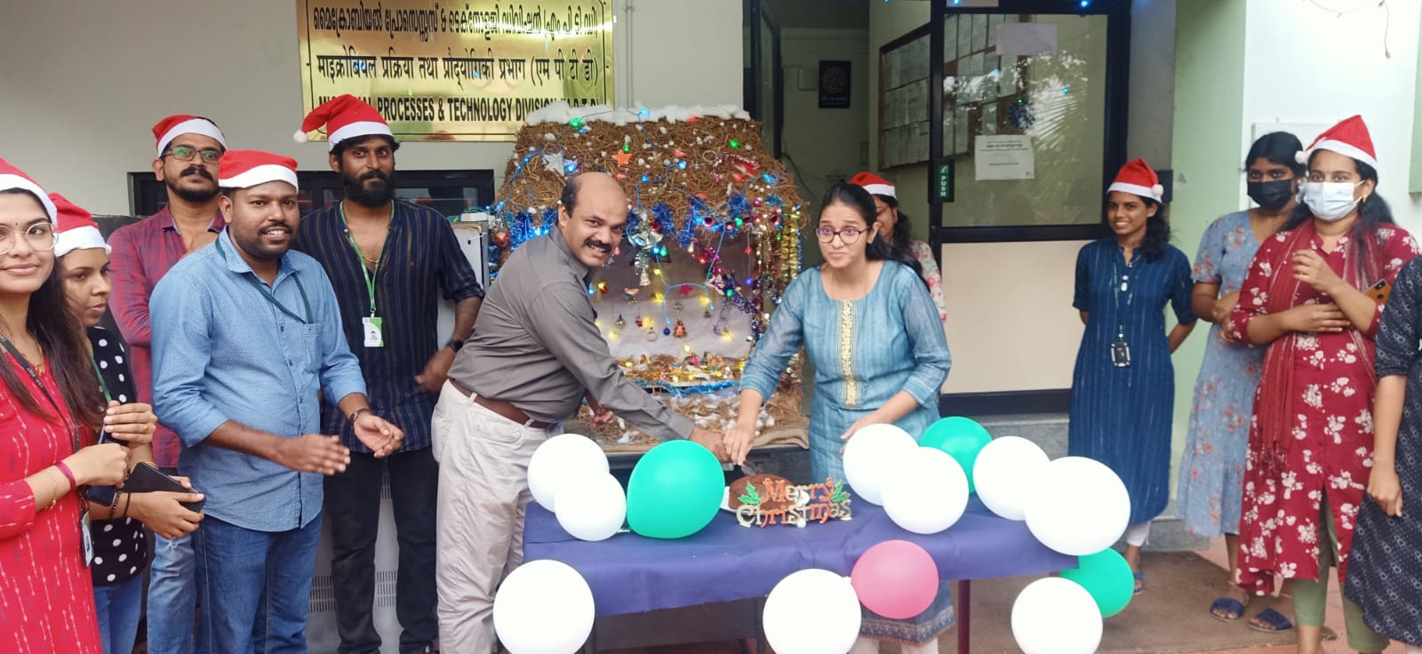 एनआईआईएसटी में क्रिसमस समारोह