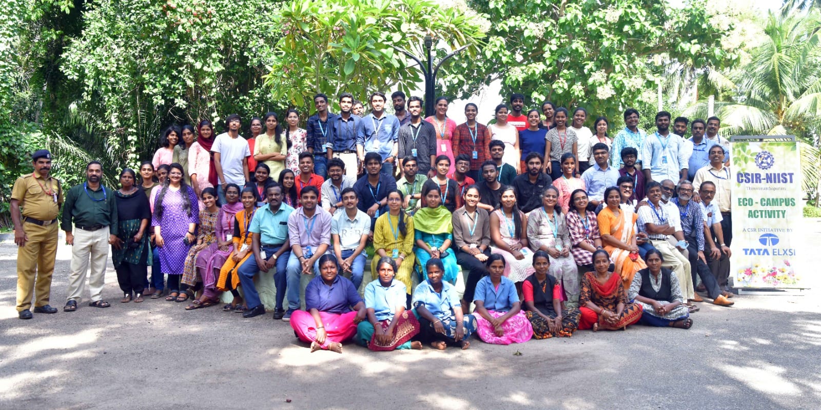 CSIR-NIIST-ലെ ഇക്കോ ക്യാമ്പസ് പ്രവർത്തനം നാലാം ഘട്ടം - 2023 ജൂൺ 22-ന് Tata ElXsi-യുടെ പിന്തുണയോടെയുള്ള ഒരു CSR സംരംഭം
