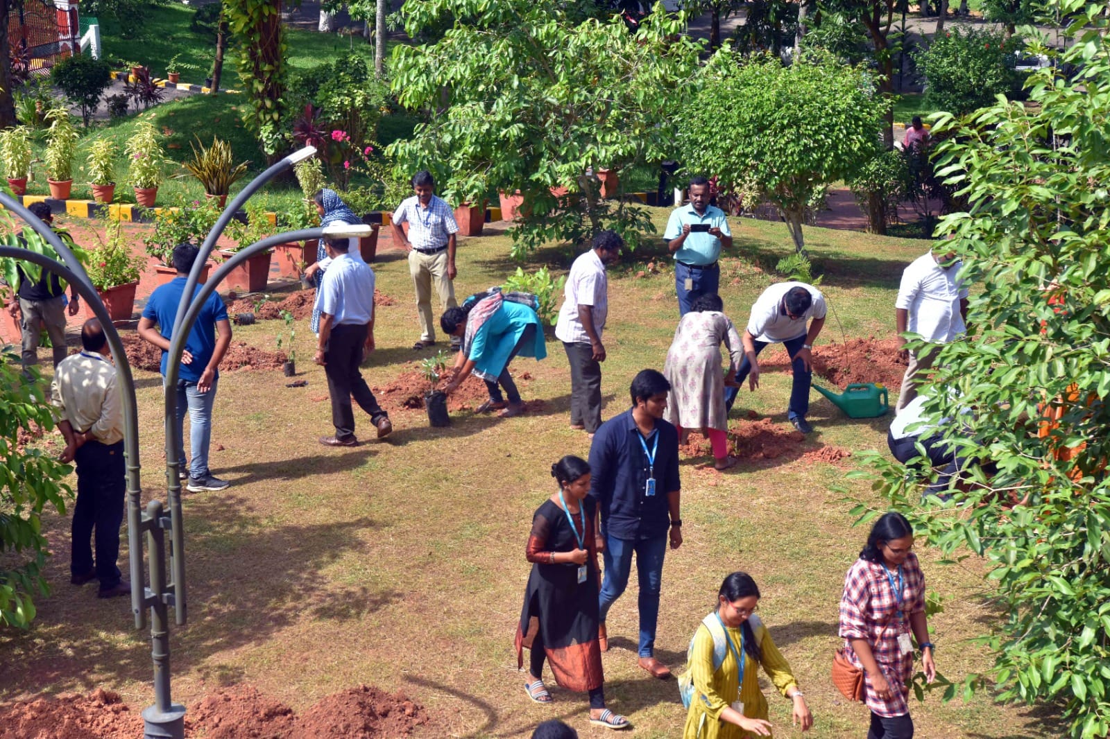 CSIR-NIIST-ലെ ഇക്കോ ക്യാമ്പസ് പ്രവർത്തനം നാലാം ഘട്ടം - 2023 ജൂൺ 22-ന് Tata ElXsi-യുടെ പിന്തുണയോടെയുള്ള ഒരു CSR സംരംഭം