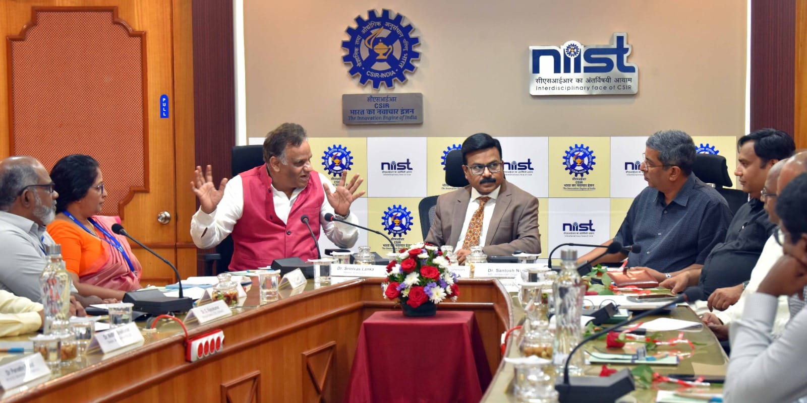 22 सितंबर 2023 को सीएसआईआर-एनआईआईएसटी में ‘रासायनिक तालमेल: सिंथेटिक विशेषज्ञता के साथ उद्योगों को जोड़ना’ विषय पर इंडस्ट्री कनेक्ट मीट