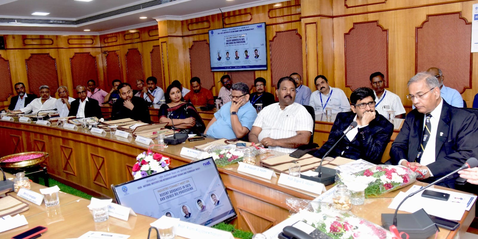 सीएसआईआर-एनआईआईएसटी में वसा और खाद्य तेल प्रसंस्करण पर हालिया रुझान प्रगति पर उद्योग संपर्क बैठक