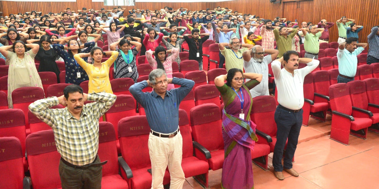 International Yoga Day 2024 at CSIR-NIIST