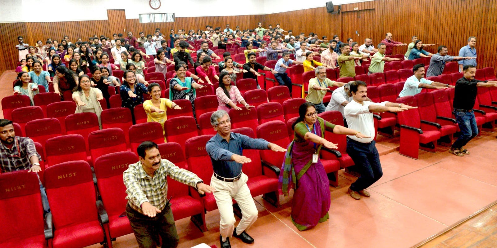 International Yoga Day 2024 at CSIR-NIIST