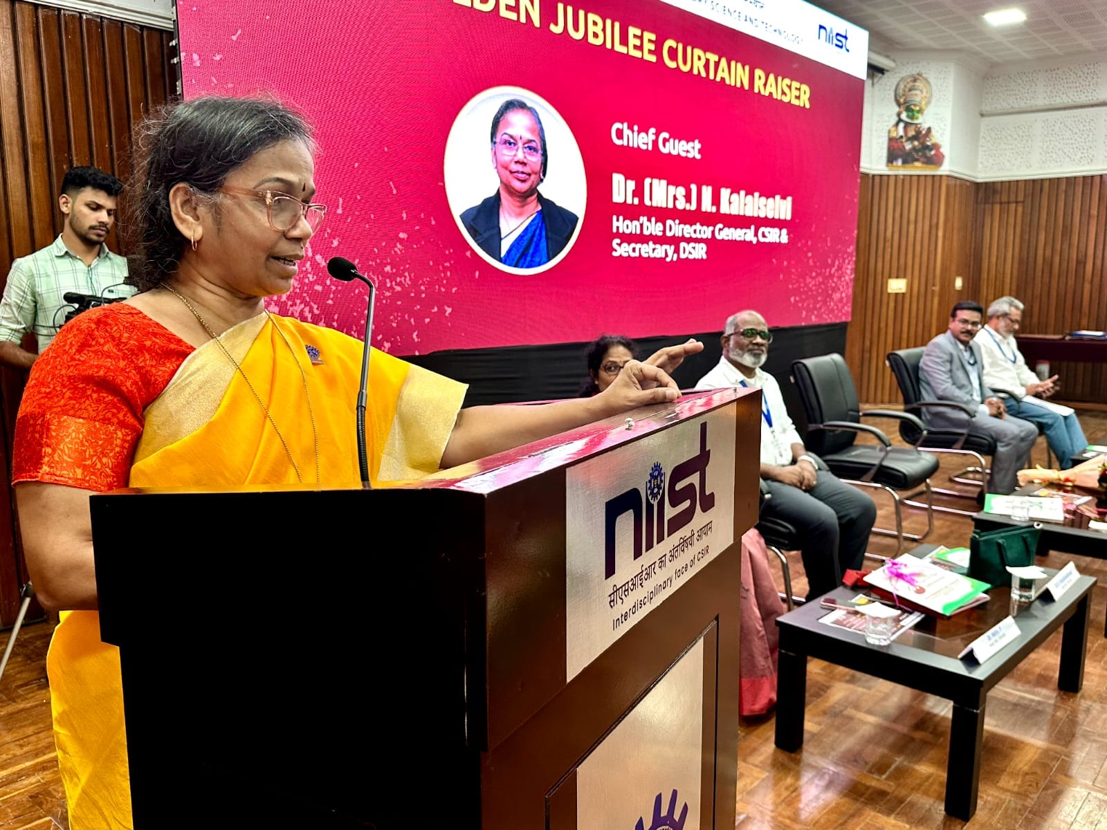 Golden Jubilee Curtain Raiser Program at CSIR-NIIST