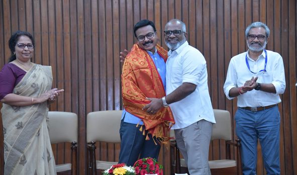  CSIR-NIIST celebrated Dr. C. Anandharamakrishnan's receipt of the prestigious Vigyan Shri Puraskar 2024 from the President, honoring his visionary leadership and outstanding contributions to the field of science and technology.