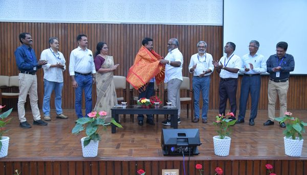  CSIR-NIIST celebrated Dr. C. Anandharamakrishnan's receipt of the prestigious Vigyan Shri Puraskar 2024 from the President, honoring his visionary leadership and outstanding contributions to the field of science and technology.