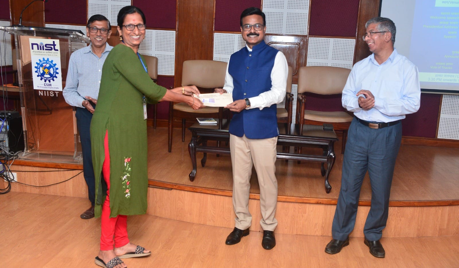 Valedictory function of Hindi Pakhwada celebrations at CSIR-NIIST