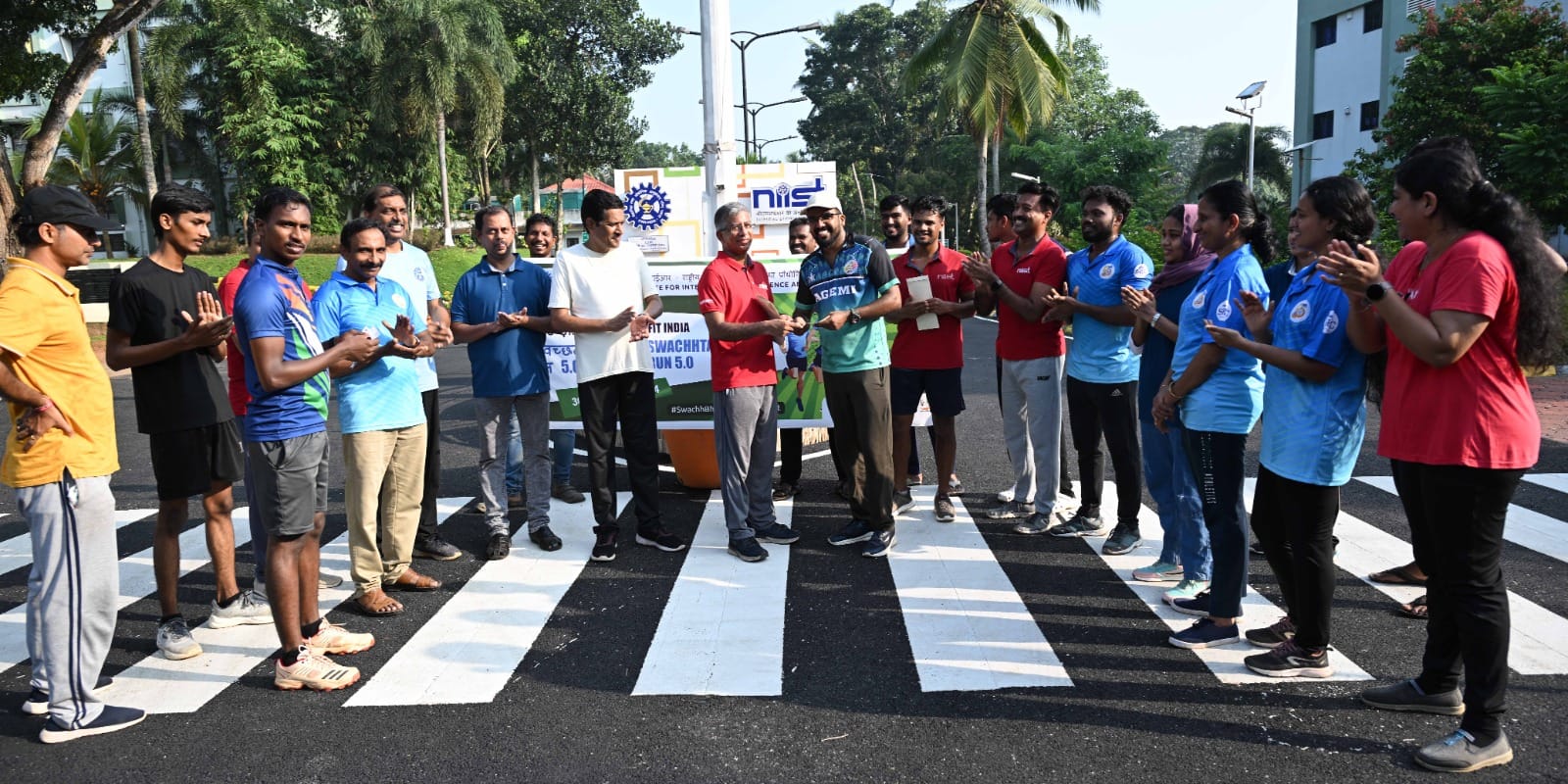 FIT INDIA Swachhata Freedom Run at CSIR-NIIST