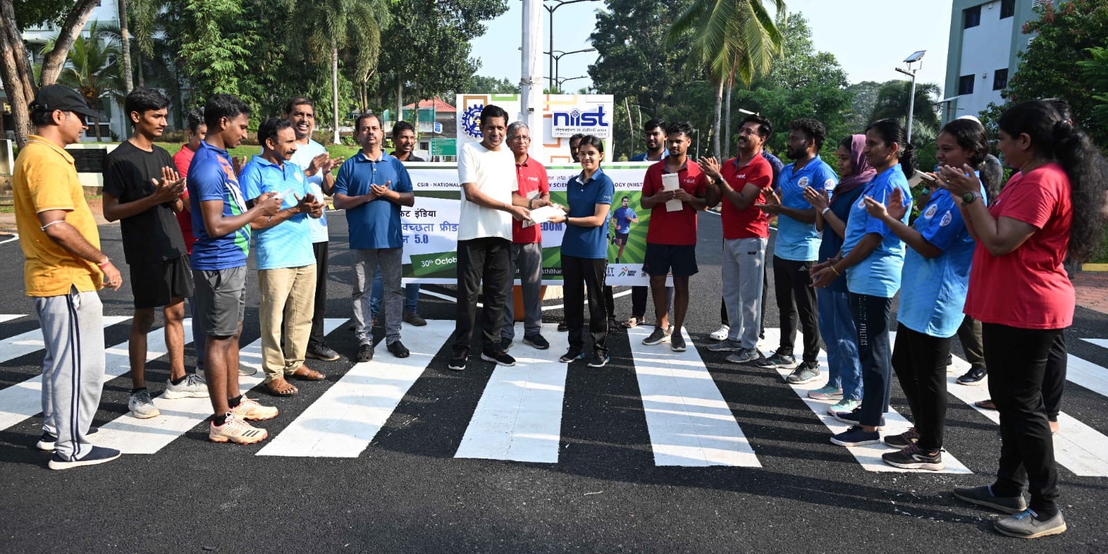 FIT INDIA Swachhata Freedom Run at CSIR-NIIST