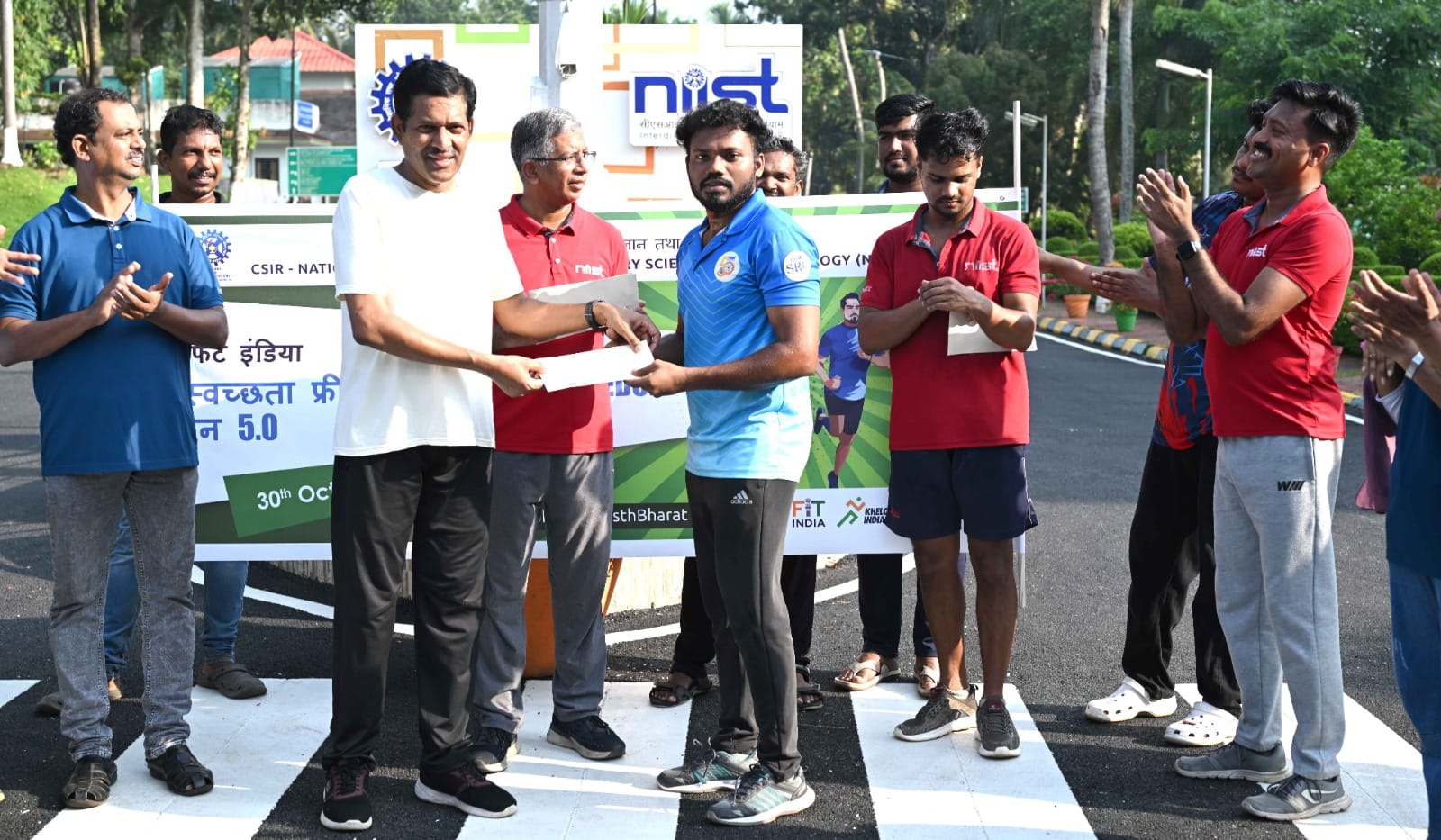 FIT INDIA Swachhata Freedom Run at CSIR-NIIST