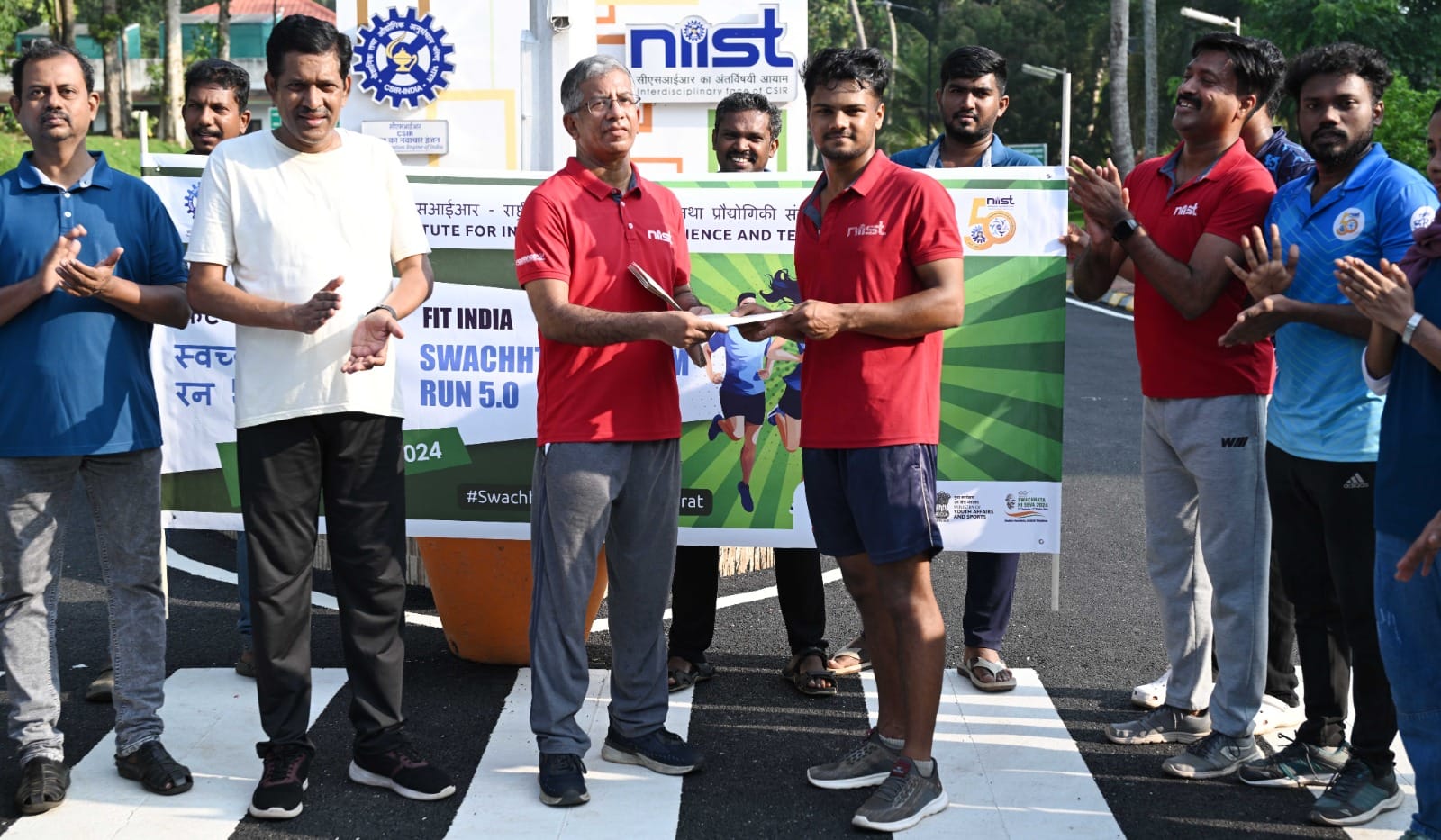 FIT INDIA Swachhata Freedom Run at CSIR-NIIST