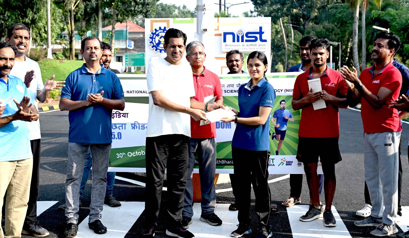 FIT INDIA Swachhata Freedom Run at CSIR-NIIST