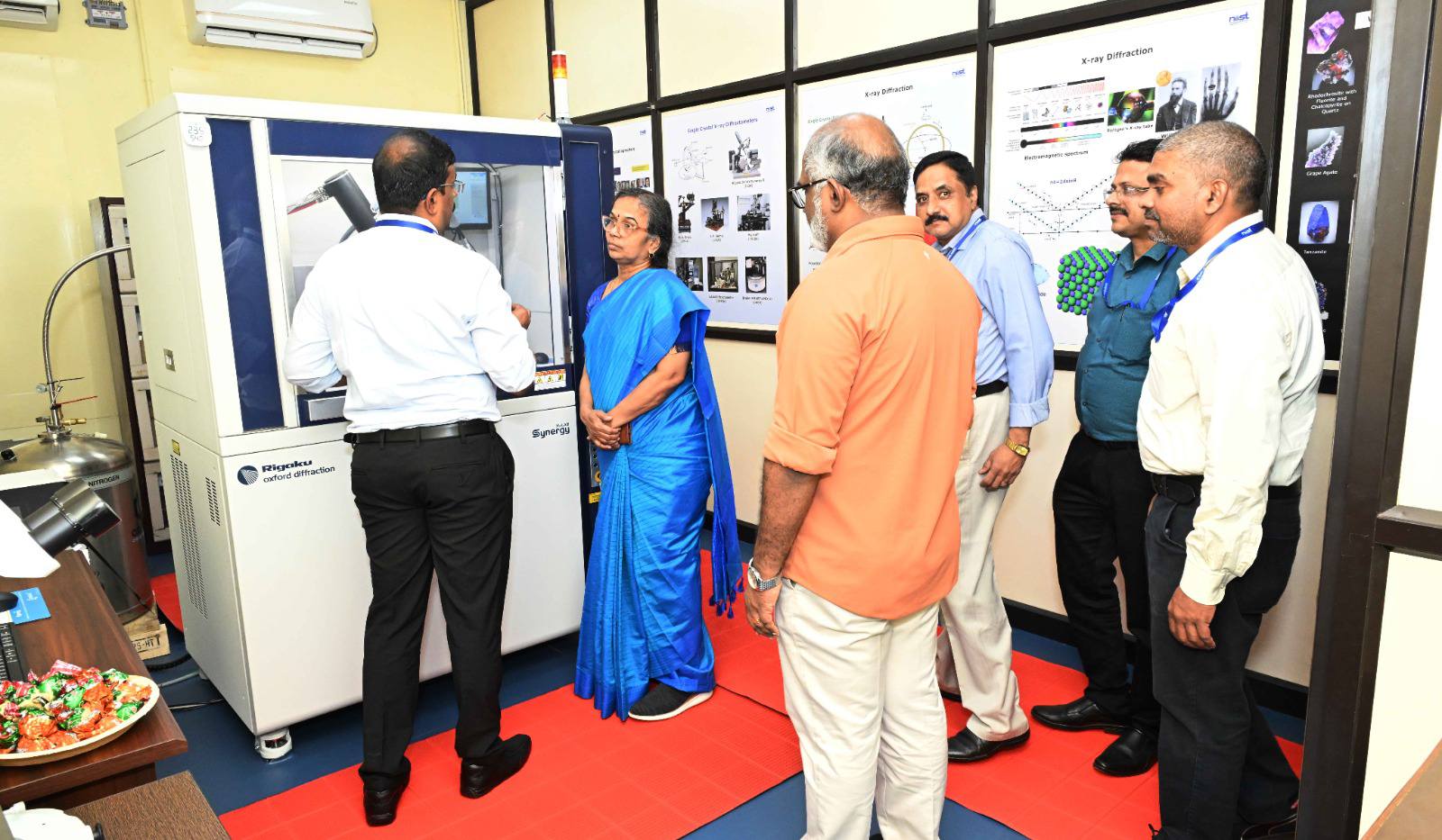 Dr. (Mrs.) N. Kalaiselvi, Secretary DSIR  and DG CSIR inaugurated the new X- Ray Diffraction Facility at CSIR-NIIST
