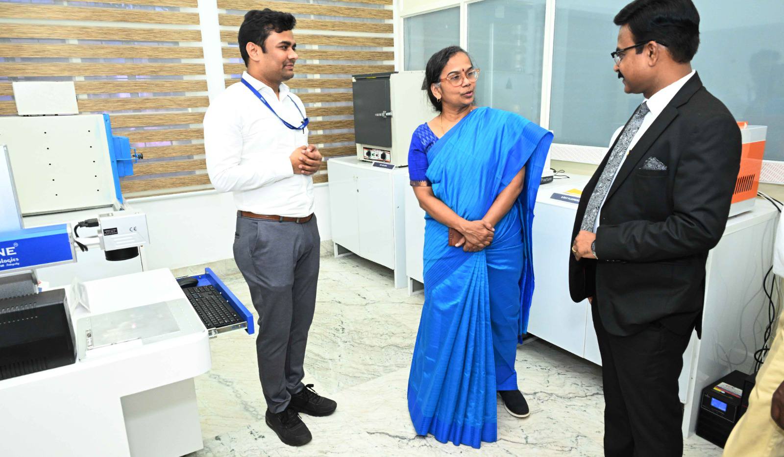 Dr. (Mrs.) N. Kalaiselvi, Secretary of DSIR and DG of CSIR, visited CSIR-NIIST on 8th January 2025