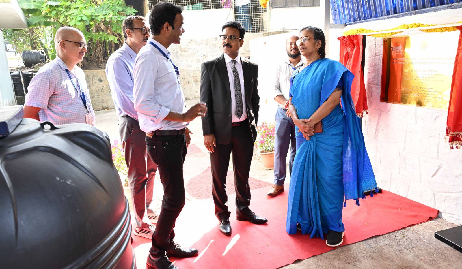 Hon'ble DG-CSIR, Dr. (Mrs.) N. Kalaiselvi, inaugurated  Bio-Hydrogen (green H2) Pilot Plant at CSIR-NIIST