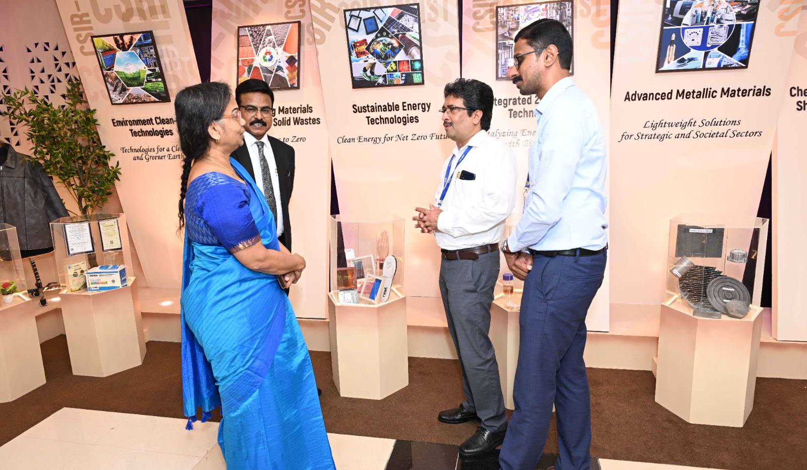Dr. (Mrs.) N. Kalaiselvi, Secretary of DSIR and DG of CSIR, visited CSIR-NIIST on 8th January 2025