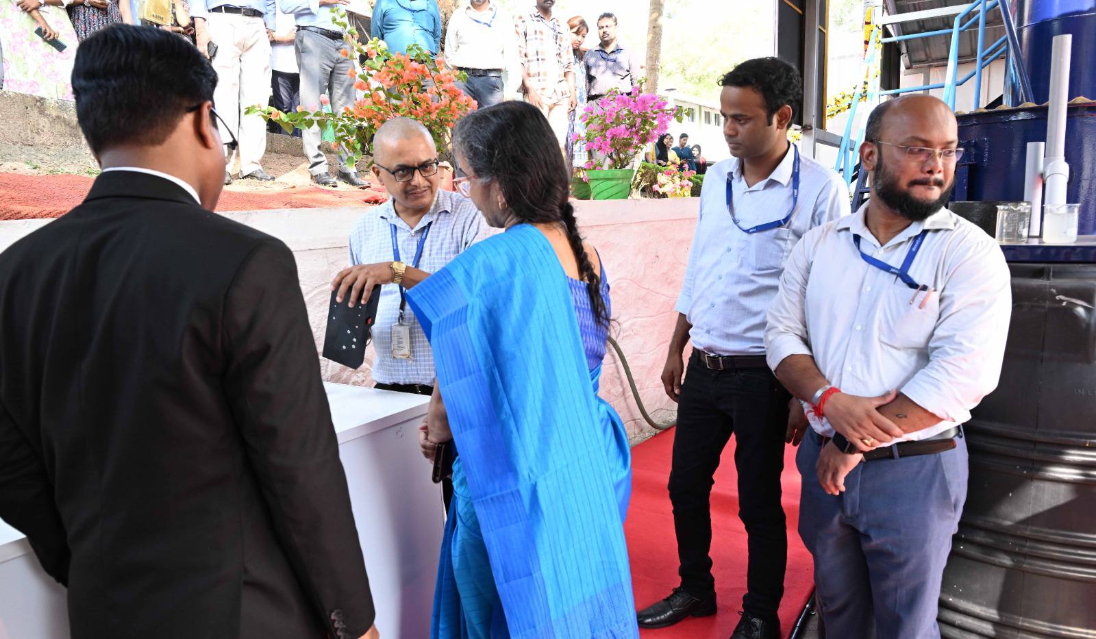 Hon'ble DG-CSIR, Dr. (Mrs.) N. Kalaiselvi, inaugurated  Bio-Hydrogen (green H2) Pilot Plant at CSIR-NIIST