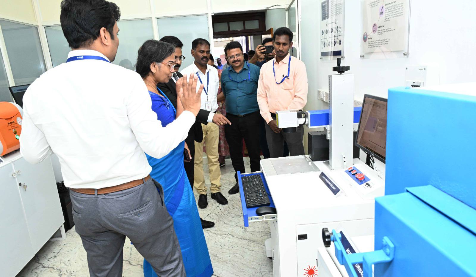 Dr. (Mrs.) N. Kalaiselvi, Secretary of DSIR and DG of CSIR, visited CSIR-NIIST on 8th January 2025