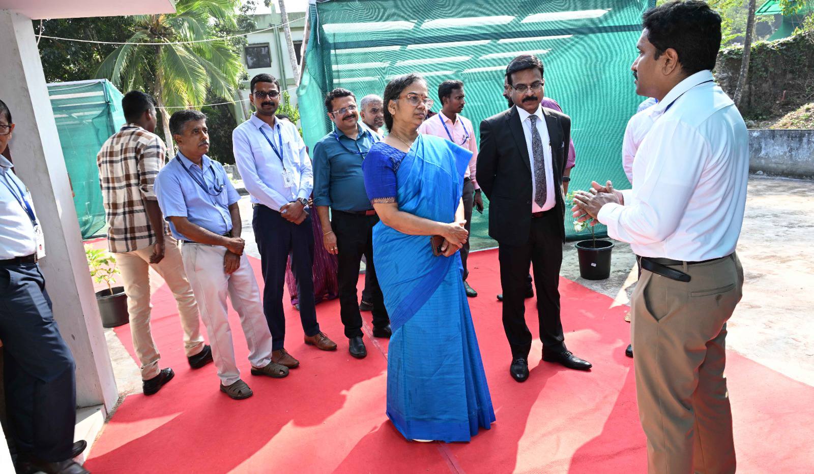 Dr. (Mrs.) N. Kalaiselvi, Secretary of DSIR and DG of CSIR, visited CSIR-NIIST on 8th January 2025