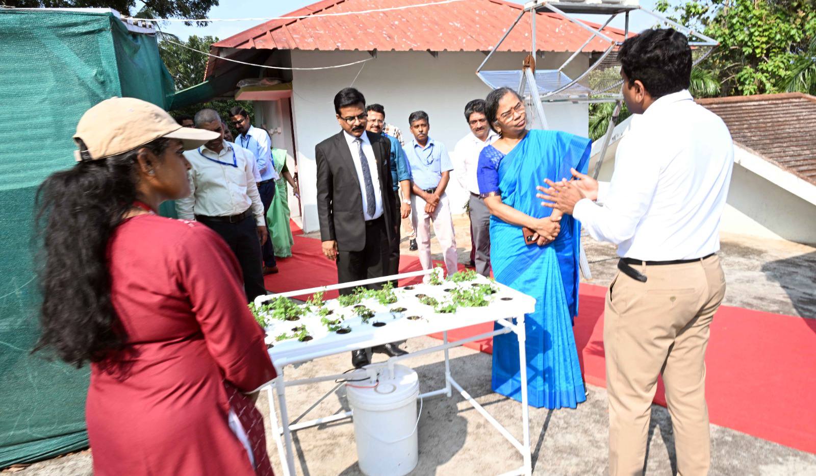 Dr. (Mrs.) N. Kalaiselvi, Secretary of DSIR and DG of CSIR, visited CSIR-NIIST on 8th January 2025
