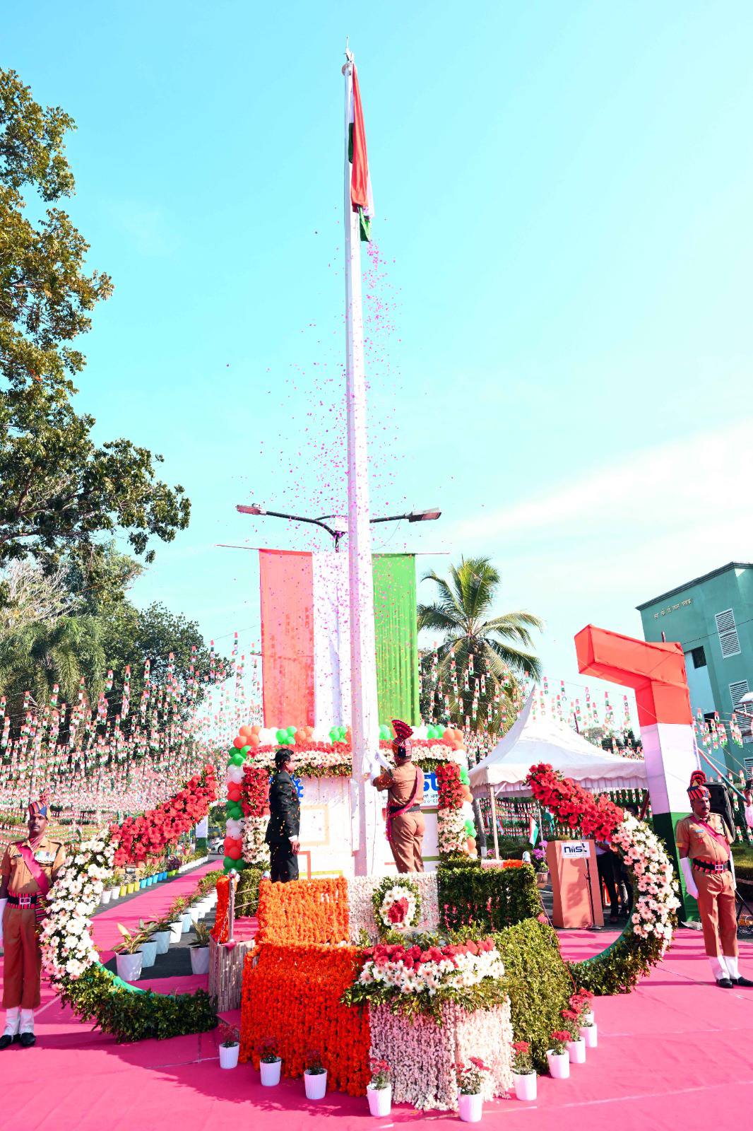 Republic day celebrations at CSIR-NIIST - 2025