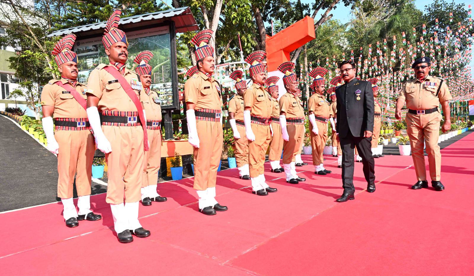Republic day celebrations at CSIR-NIIST - 2025