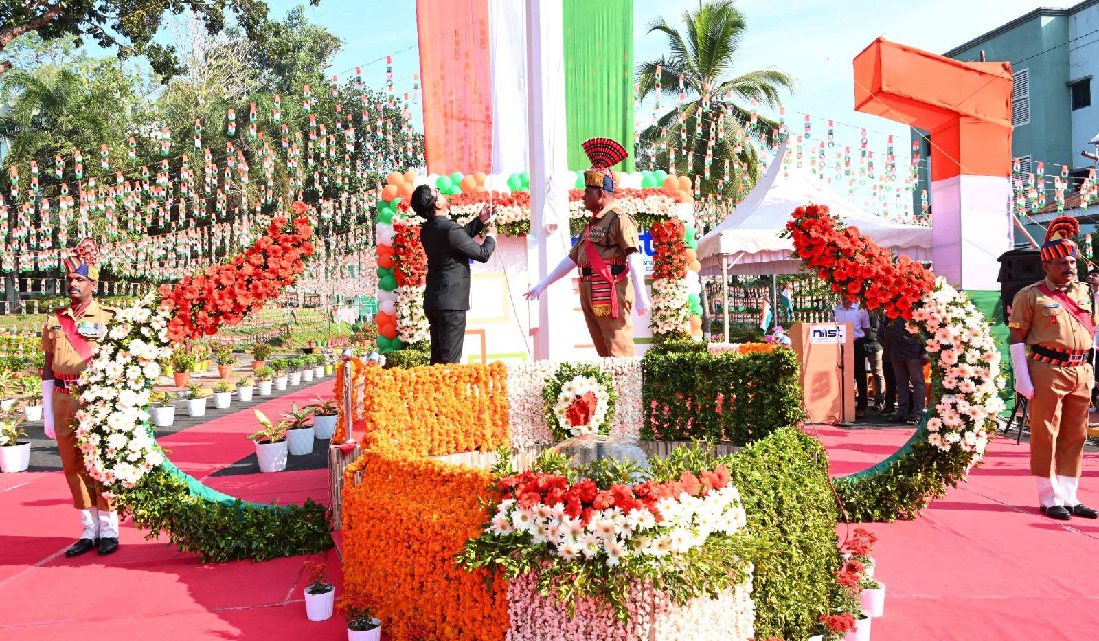 Republic day celebrations at CSIR-NIIST - 2025