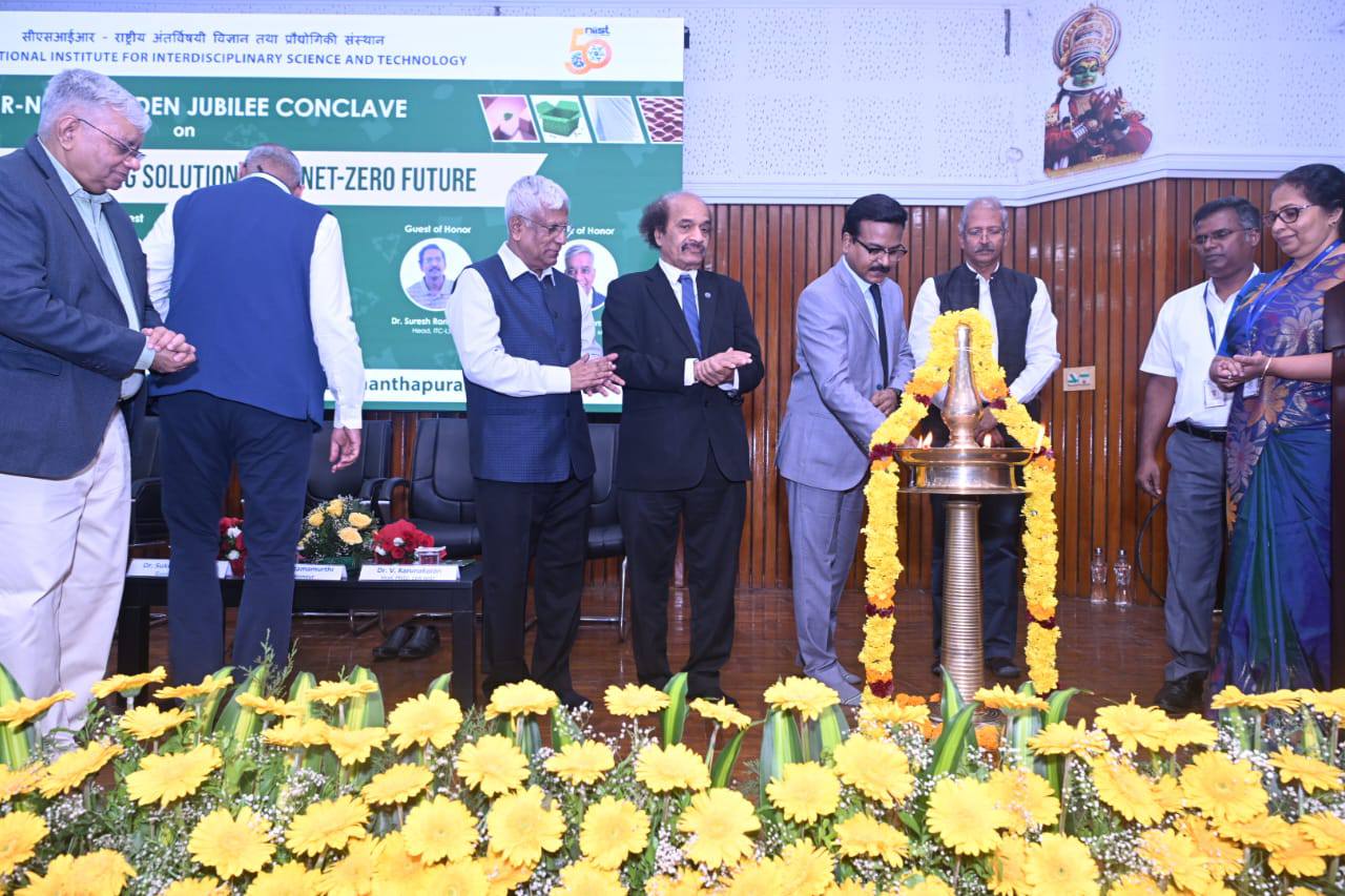 Inauguration of the CSIR-NIIST Golden Jubilee Conclave on Sustainable Packaging Solutions for a Net-Zero Future was held at NIIST