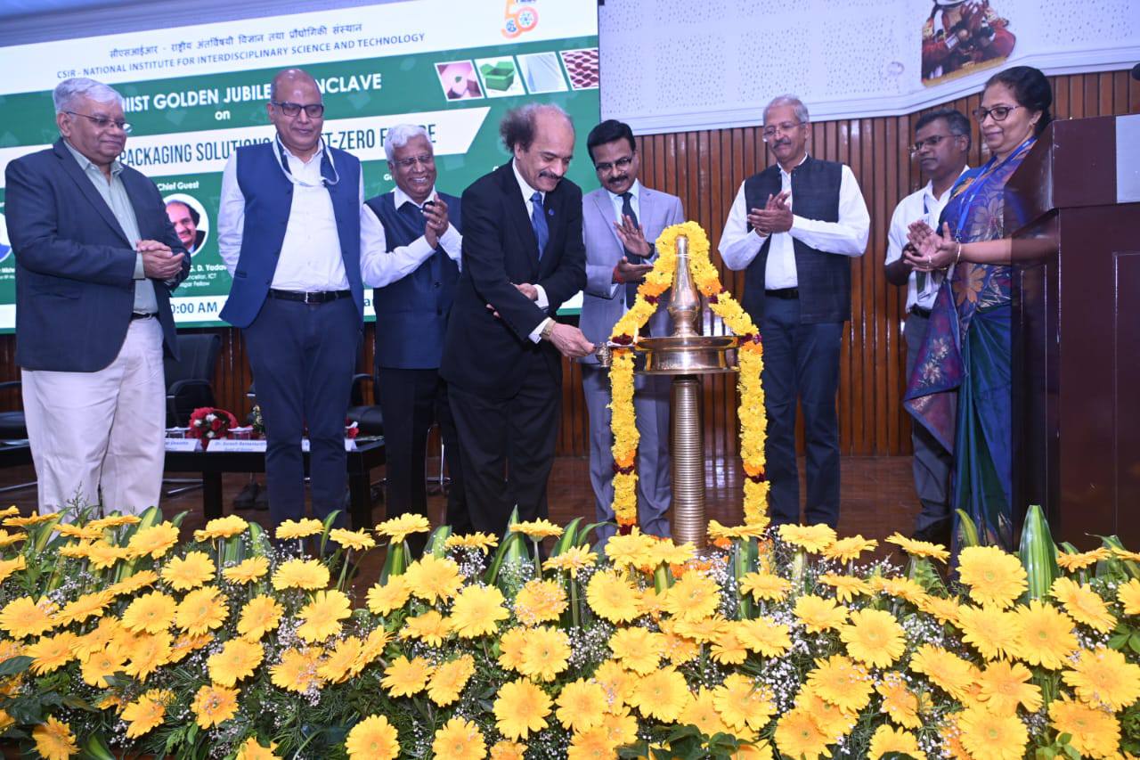 Inauguration of the CSIR-NIIST Golden Jubilee Conclave on Sustainable Packaging Solutions for a Net-Zero Future was held at NIIST