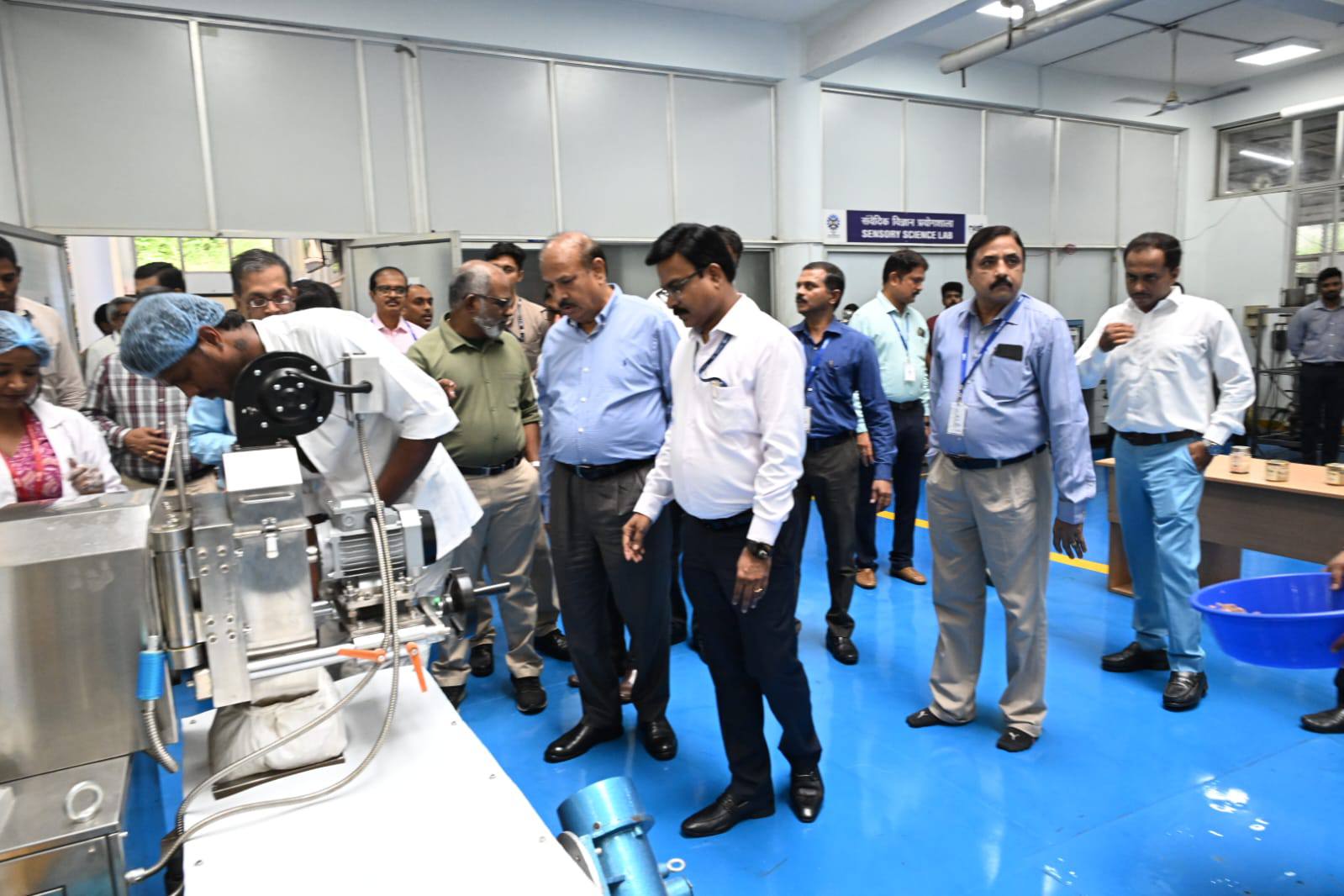 Padmabhushan Dr. Krishna M Ella inaugurated the Fortified Rice Kernels (FRK) Pilot Plant at NIIST