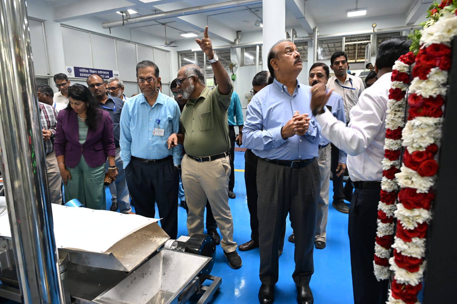 Padmabhushan Dr. Krishna M Ella inaugurated the Fortified Rice Kernels (FRK) Pilot Plant at NIIST