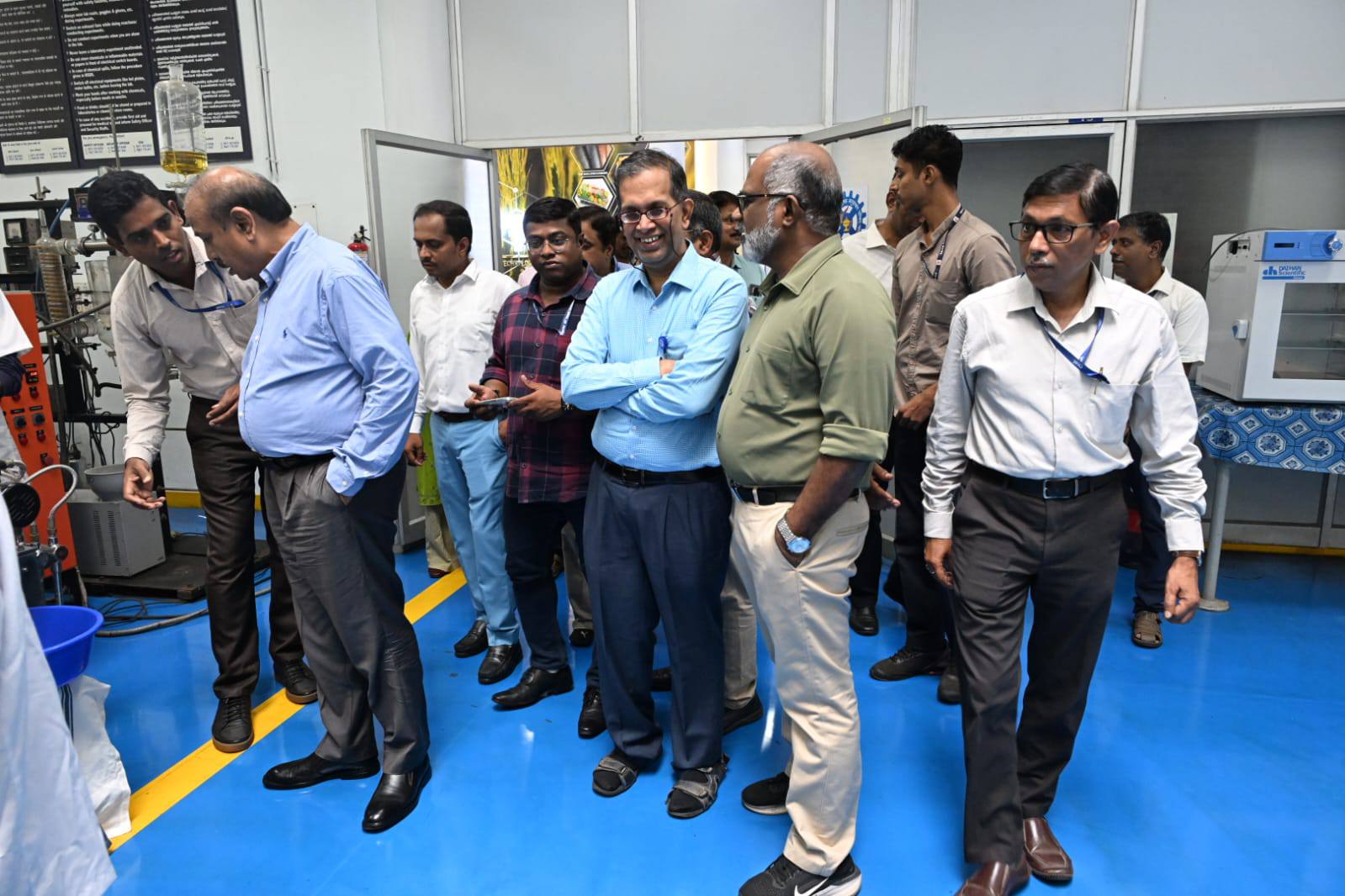 Padmabhushan Dr. Krishna M Ella inaugurated the Fortified Rice Kernels (FRK) Pilot Plant at NIIST