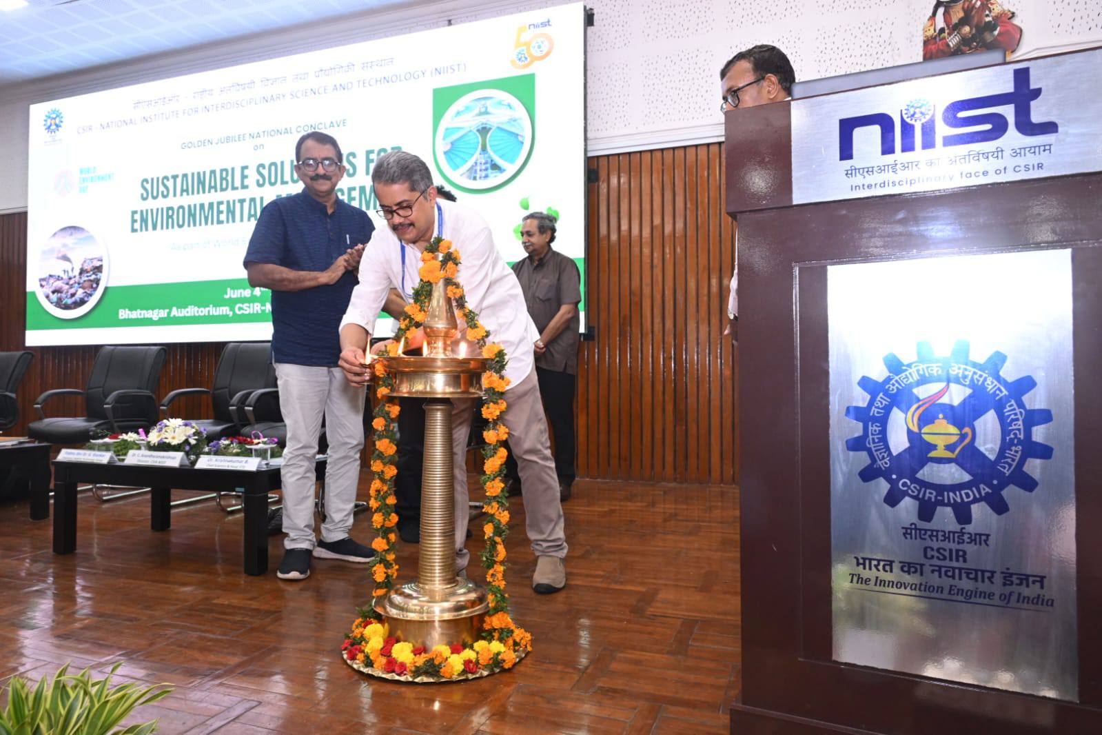 Golden Jubilee conclave on Sustainable Solutions for Environmental Management at CSIR-NIIST