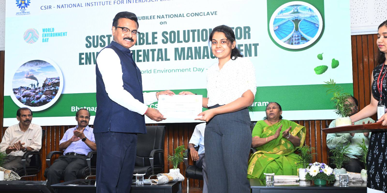 Glimpses from the various panel discussions and digital poster presentations held on the sidelines of the Golden Jubilee National Conclave on Sustainable Solutions for Environment Management at CSIR-NIIST
