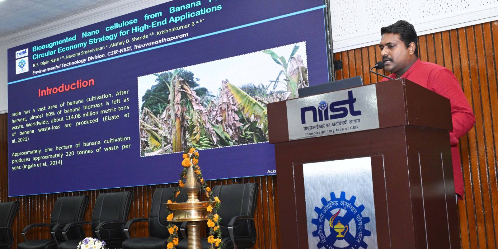 Glimpses from the various panel discussions and digital poster presentations held on the sidelines of the Golden Jubilee National Conclave on Sustainable Solutions for Environment Management at CSIR-NIIST