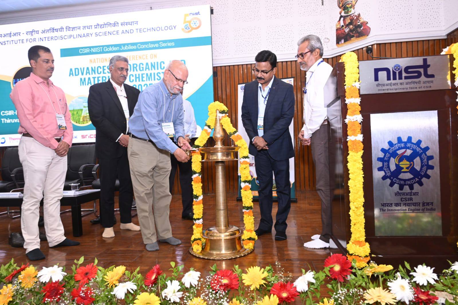 Golden Jubilee Conclave on Advances in Organic and Materials Chemistry at CSIR-NIIST