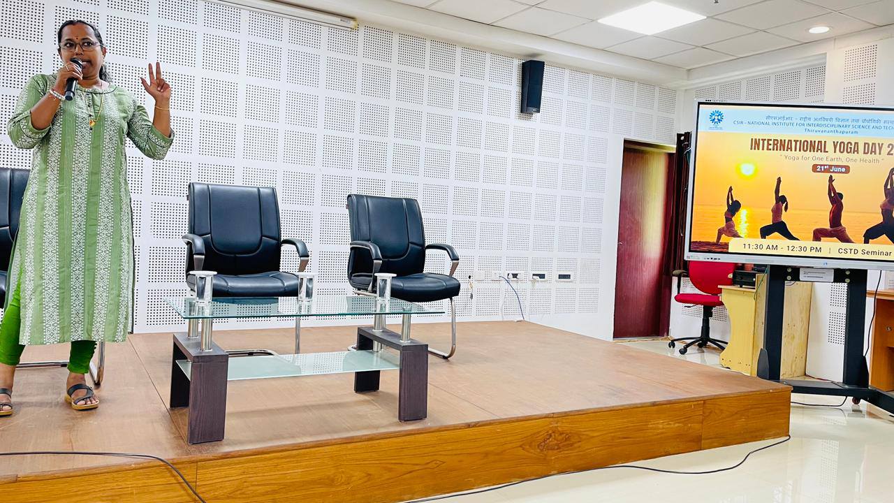International Yoga Day celebrations at CSIR-NIIST - 2025