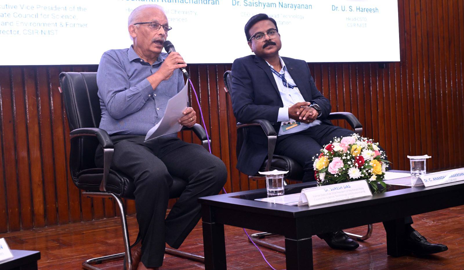 Glimpses from the various panel discussions and invited lectures held as part of the Golden Jubilee Conclave on Advances in Organic and Materials Chemistry