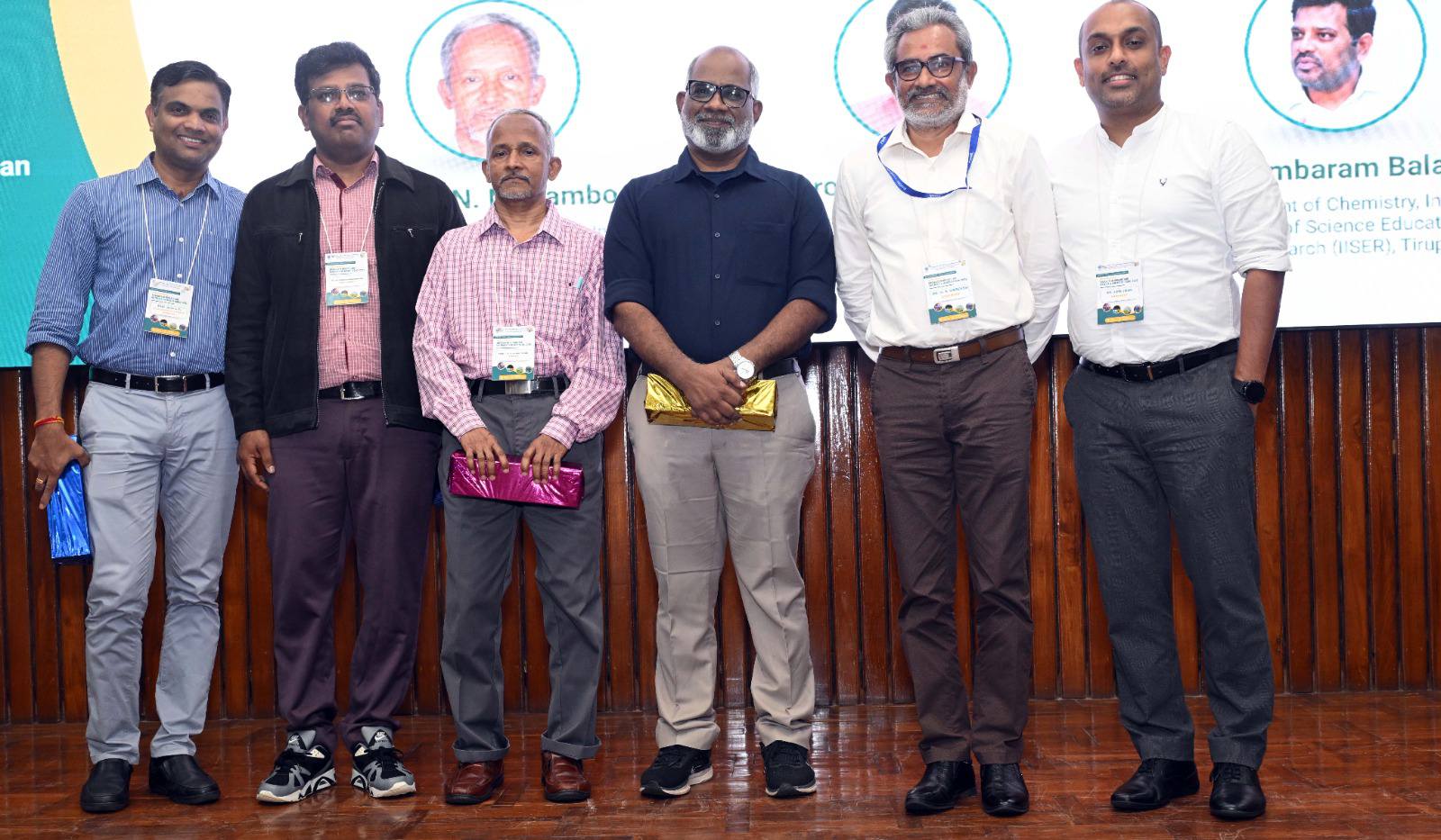 Glimpses from the various panel discussions and invited lectures held as part of the Golden Jubilee Conclave on Advances in Organic and Materials Chemistry