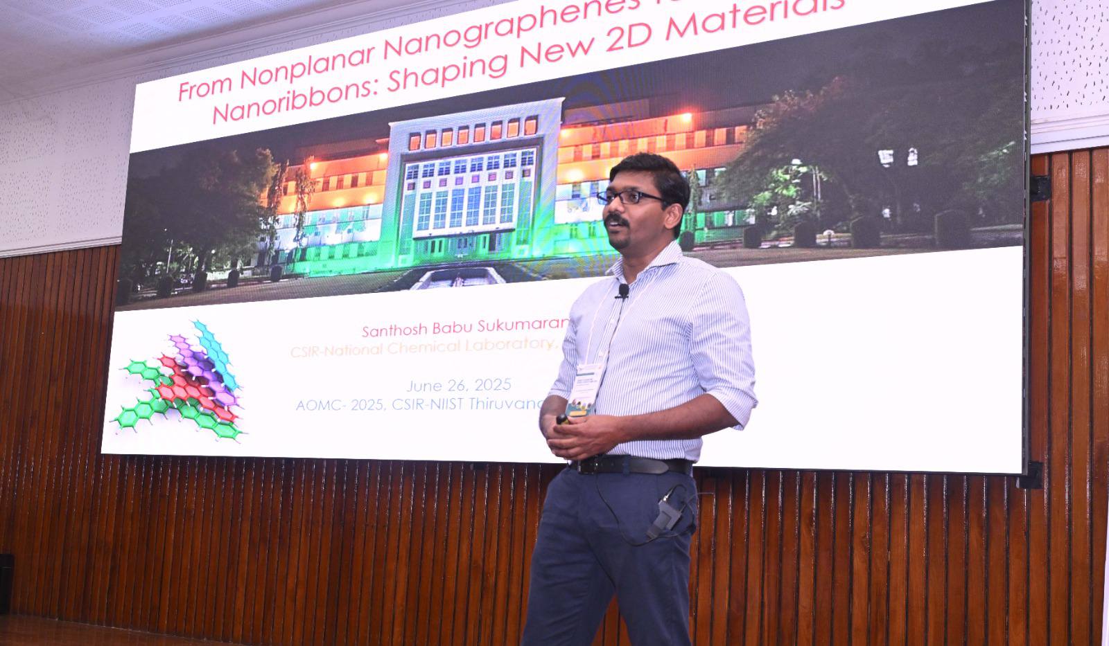 Glimpses from the various panel discussions and invited lectures held as part of the Golden Jubilee Conclave on Advances in Organic and Materials Chemistry
