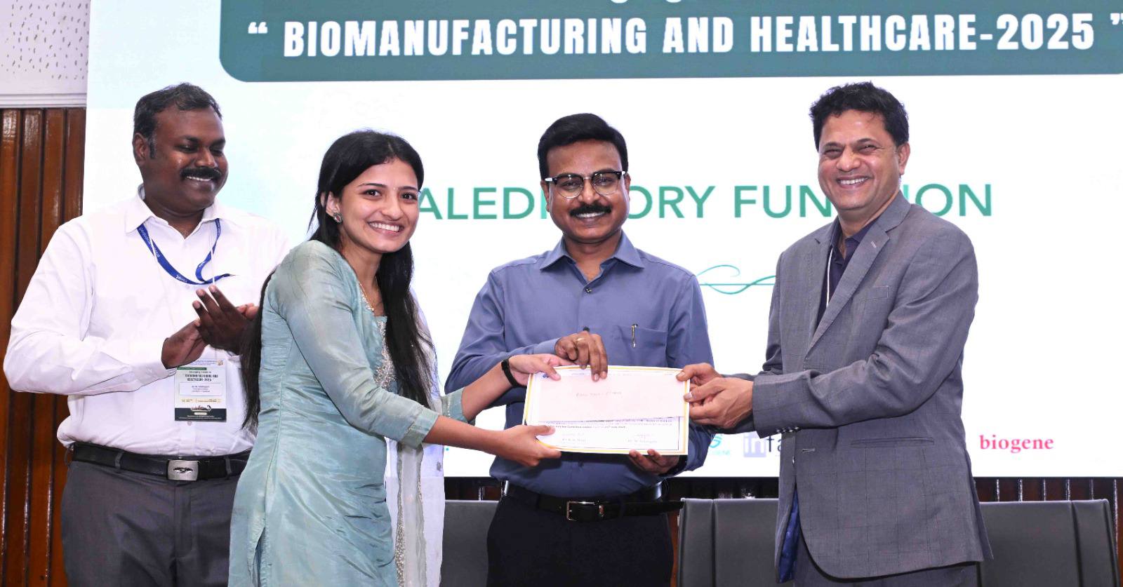 Valedictory function of Golden Jubilee Conclave on Biomanufacturing and Healthcare 2025