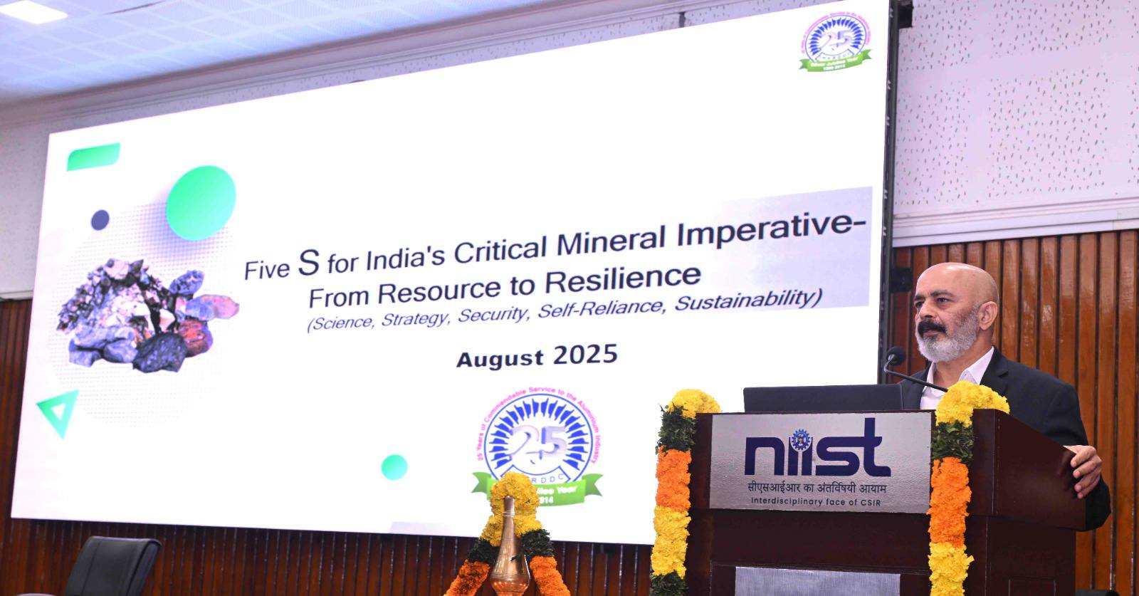 Glimpses from the panel discussion, keynote lectures and invited lecture held during the Golden Jubilee Conclave on New Vistas in Critical Minerals and Materials