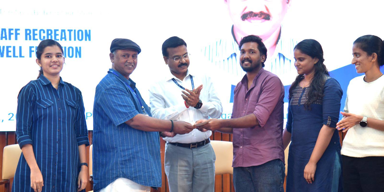 Retirement function of Shri. Nagasrinivasu, Senior Technician (2), CSIR-NIIST