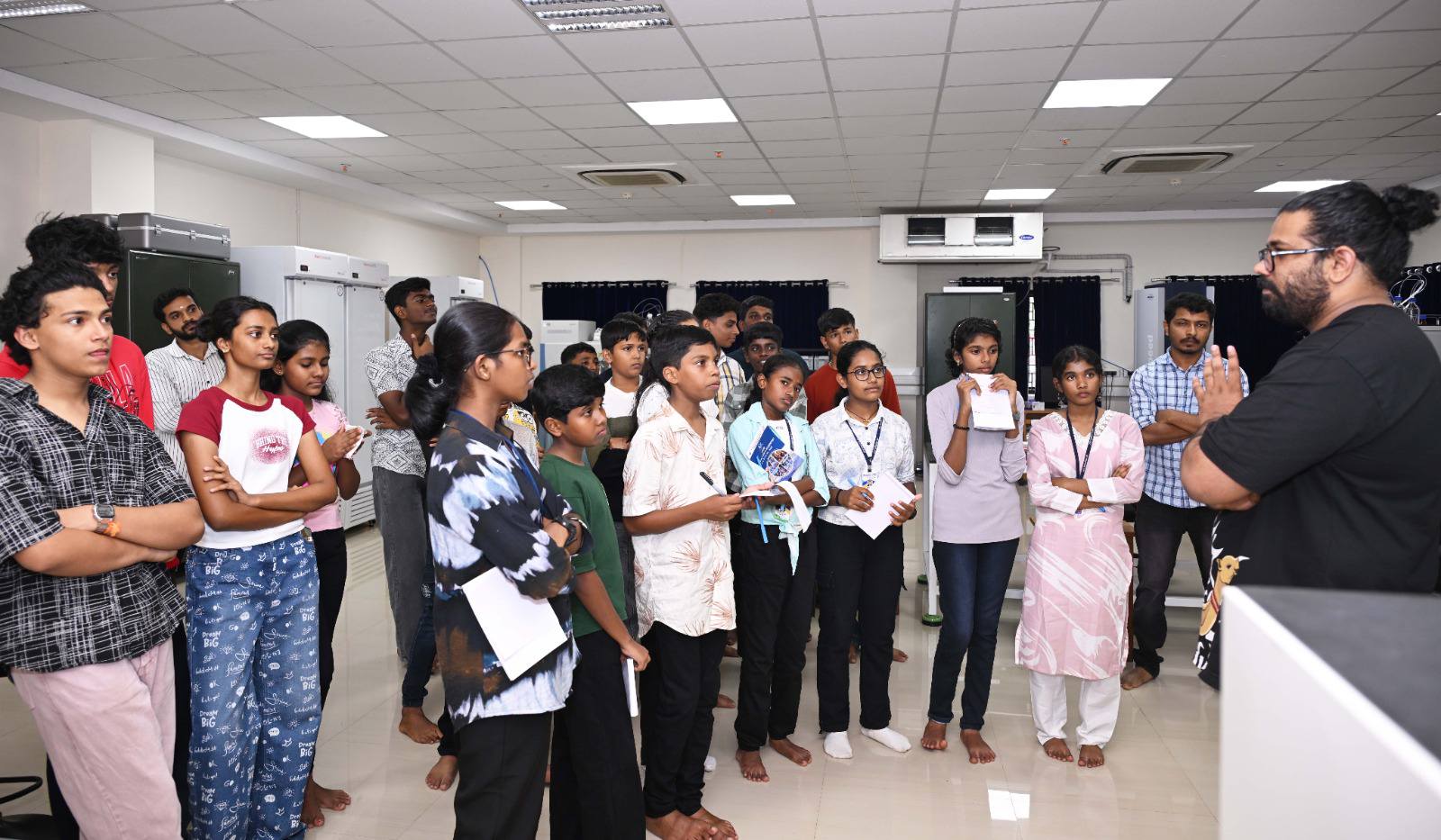 One Day as a Scientist program at CSIR-NIIST