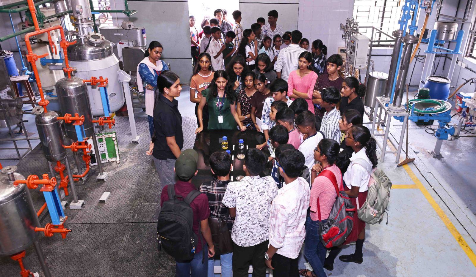 One Day as a Scientist program at CSIR-NIIST