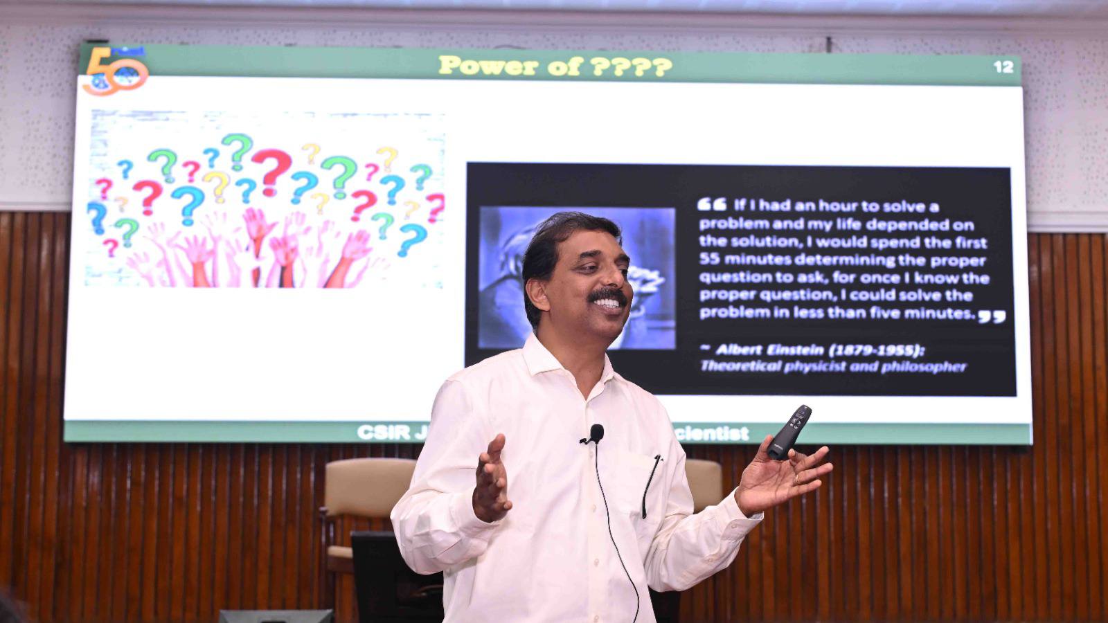 Glimpses from the 2nd Day of "One Day As a Scientist" program at CSIR-NIIST