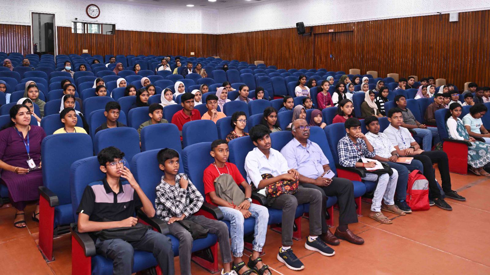 Glimpses from the 2nd Day of "One Day As a Scientist" program at CSIR-NIIST