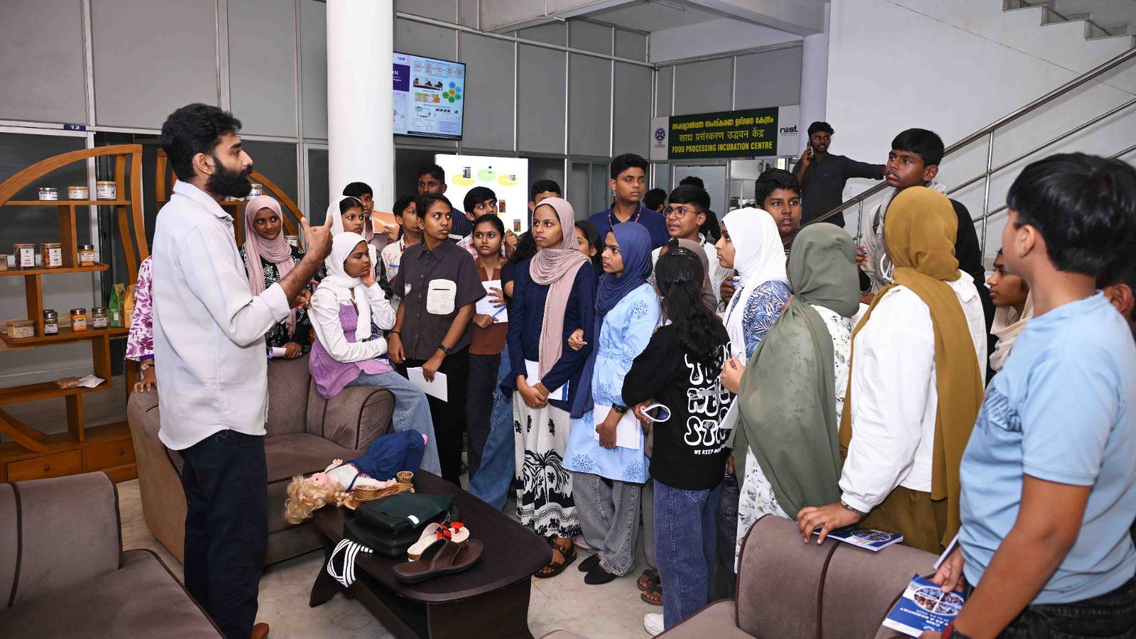 Glimpses from the 2nd Day of "One Day As a Scientist" program at CSIR-NIIST